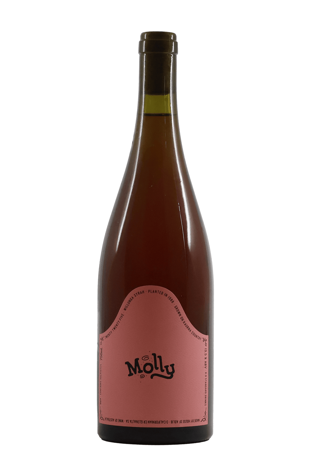Adlib 'Molly' Syrah Rosé Rosé by Smokey's Bottle Shop