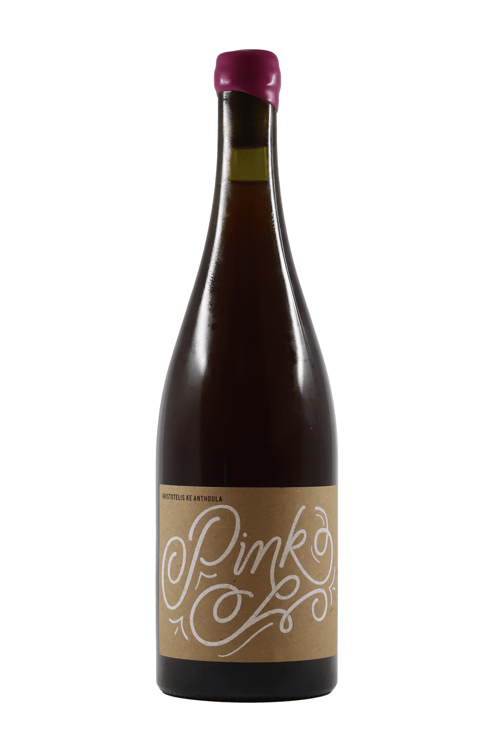 Aristotelis Ke Anthoula 'Pink' Fiano, Nero d’Avola Rosé by Smokey's Bottle Shop