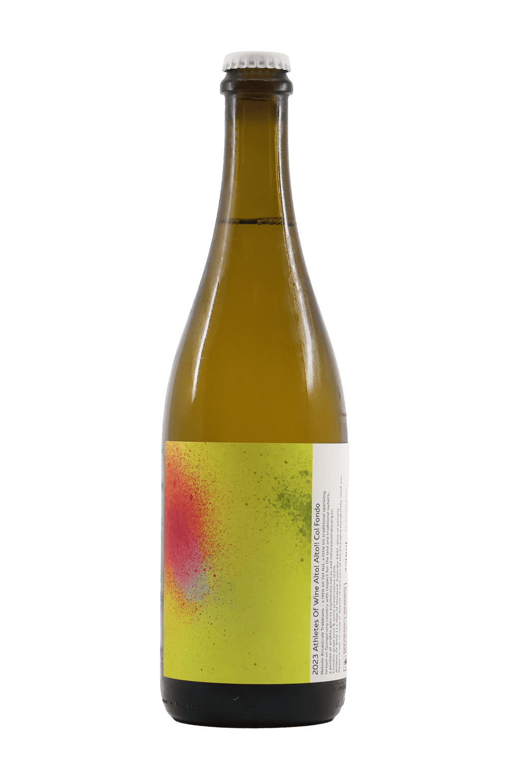 Athletes of Wine 'Alto! Alto! Alto! Col Fondo Sparkling Wine by Smokey's Bottle Shop