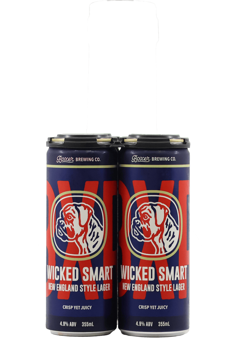 Boxer Brewing Co Wicked Smart New England Style Lager 4pk Beer & Cider by Smokey's Bottle Shop