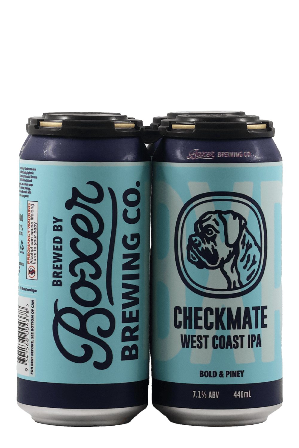 Boxer Brewing Co 'Checkmate' West Coast IPA 4pk Beer & Cider by Smokey's Bottle Shop