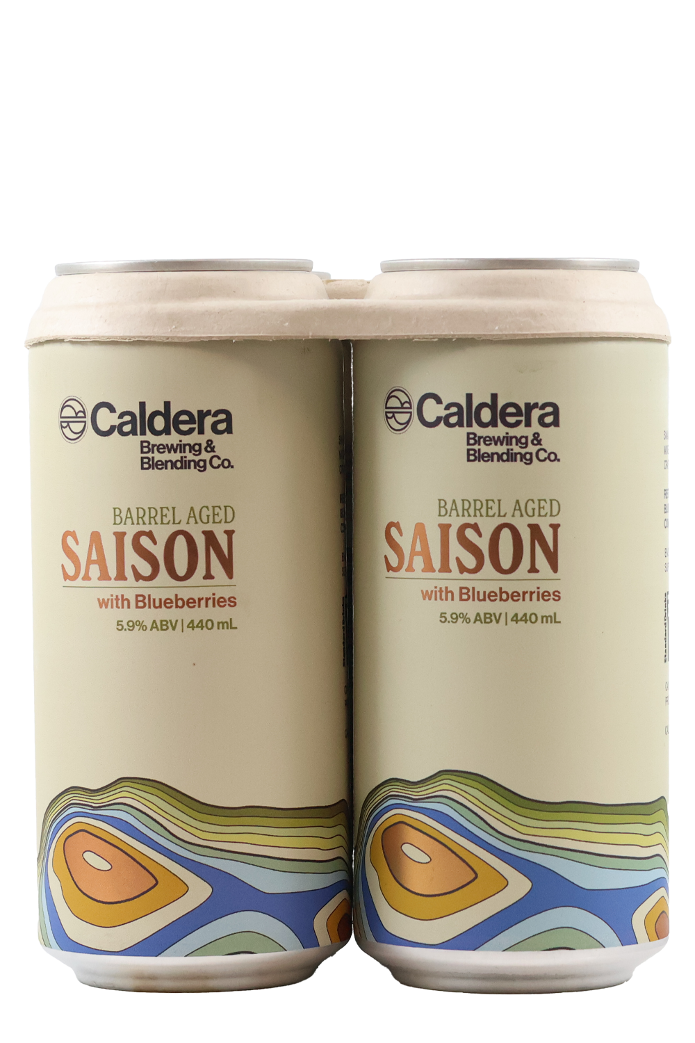 Caldera Barrel Aged Saison with Blueberries 4pk