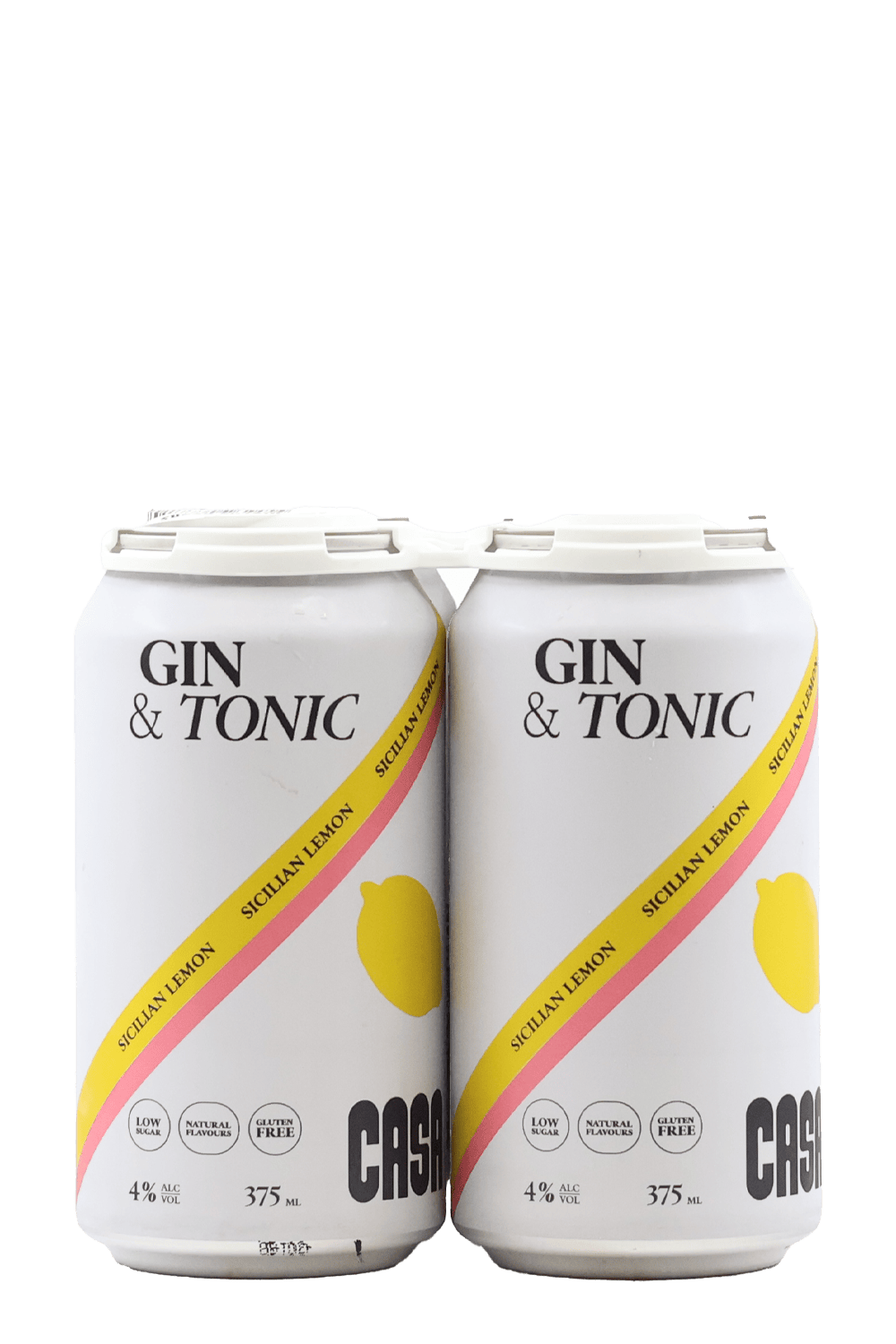 Casa Spirits Gin & Tonic 4pk Seltzers & Premixes by Smokey's Bottle Shop