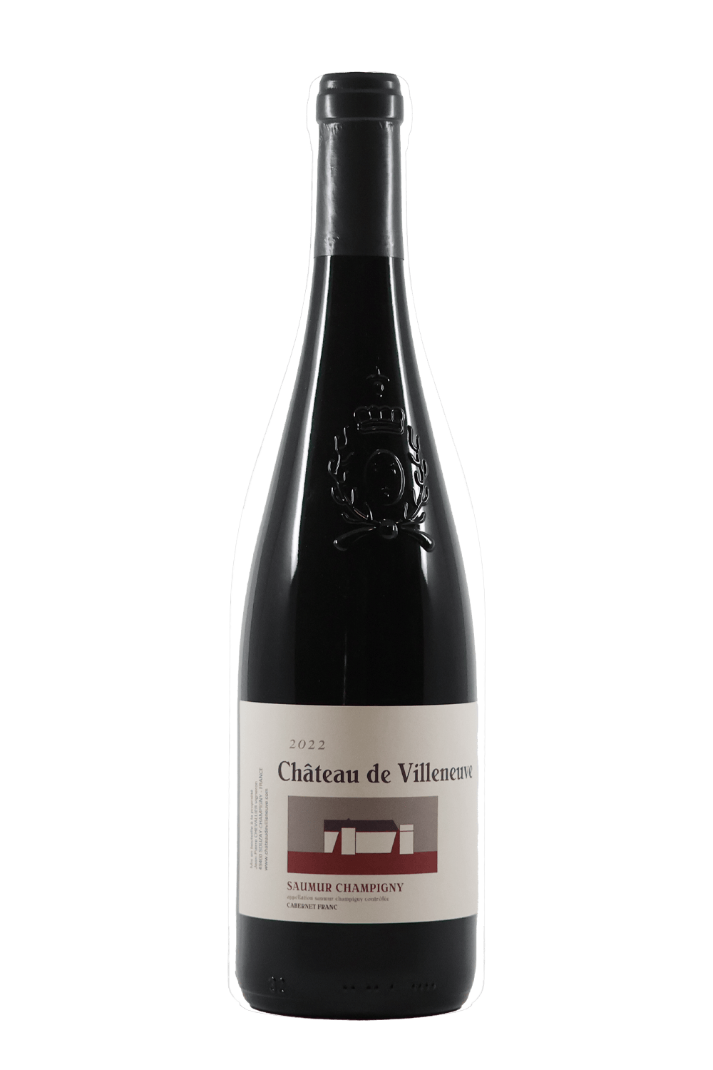 Chateau de Villeneuve Saumur Champigny 2022 Red Wine by Smokey's Bottle Shop