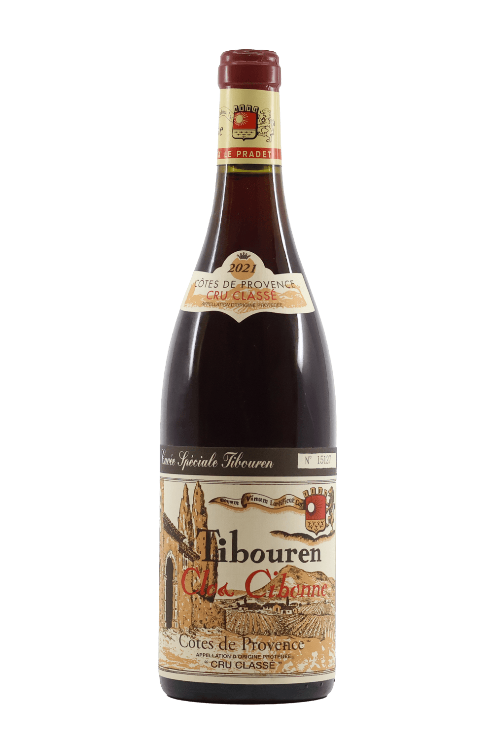 Clos Cibonne Cuvee Speciale Tibouren Rouge Red Wine by Smokey's Bottle Shop