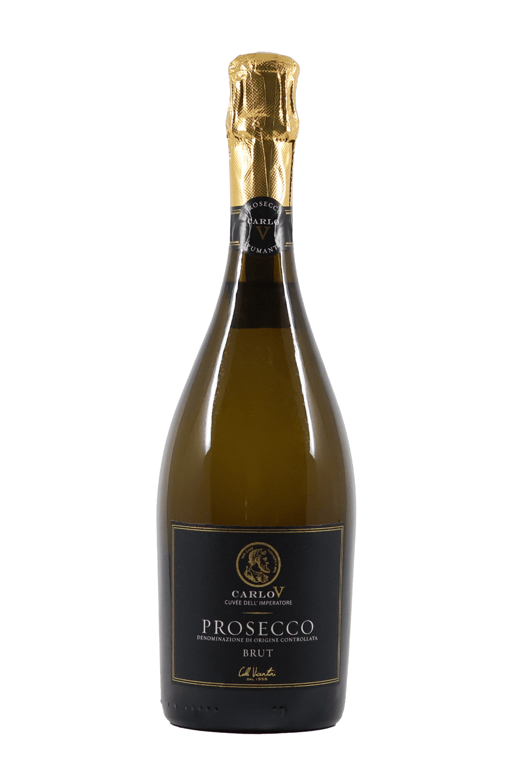 Colli Vicentini Carlo V Cuvée dell'Imperatore Prosecco NV Sparkling Wine by Smokey's Bottle Shop