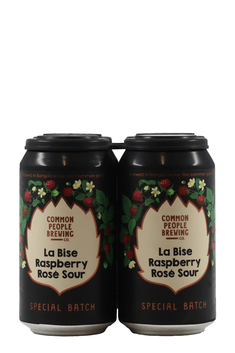 Common People 'La Bise' Raspberry Rosé Sour 4pk Beer & Cider by Smokey's Bottle Shop
