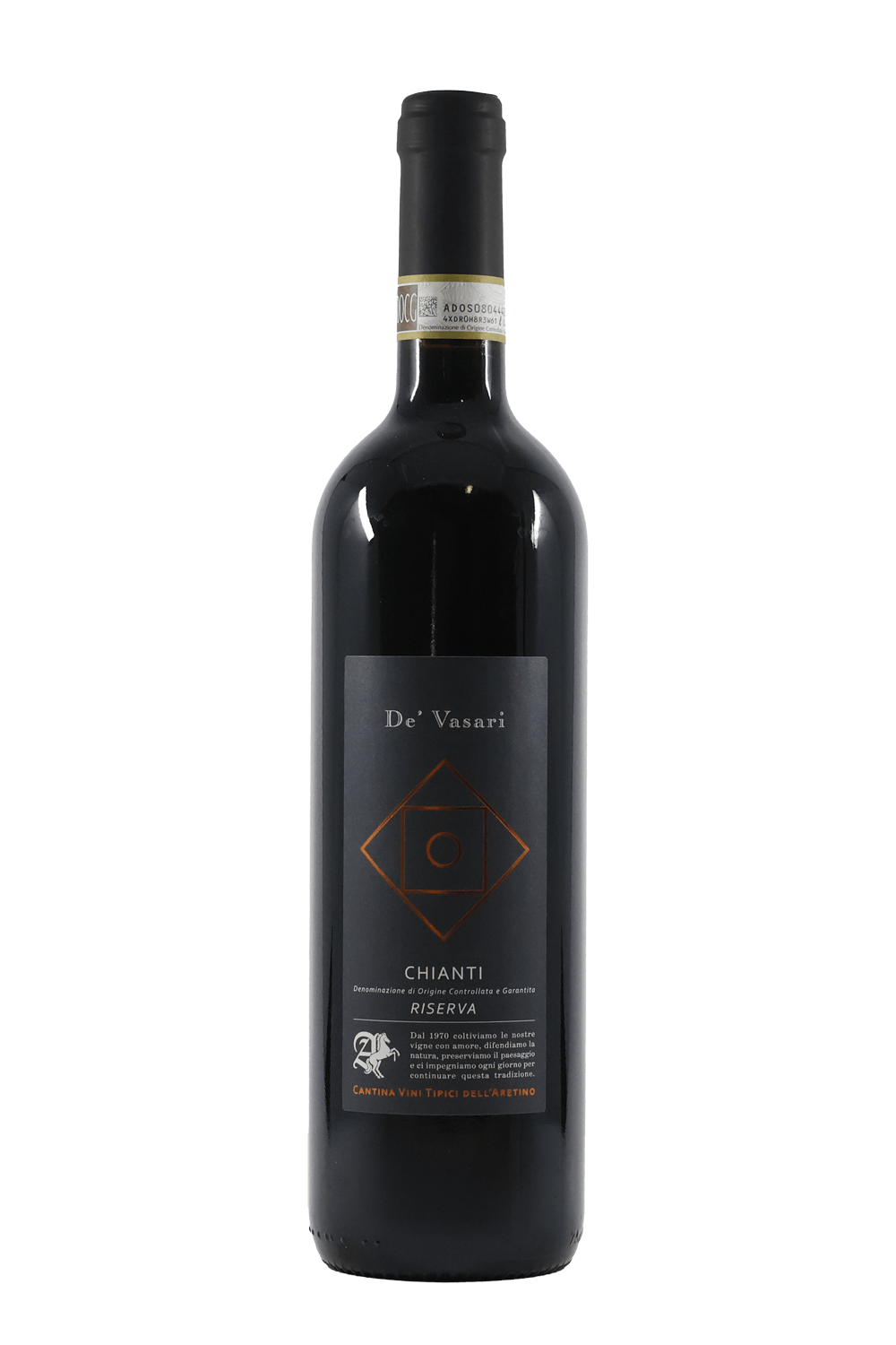 De' Vasari Chianti Riserva DOCG 2020 Red Wine by Smokey's Bottle Shop