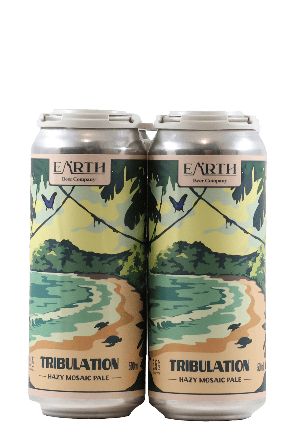 Earth Beer Company Tribulation Hazy Mosaic Pale Ale 4pk Beer & Cider by Smokey's Bottle Shop