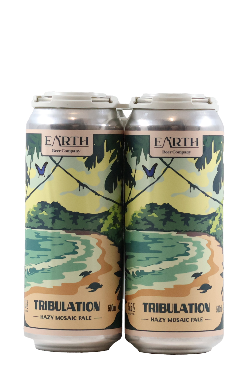 Earth Beer Company Tribulation Hazy Mosaic Pale Ale 4pk