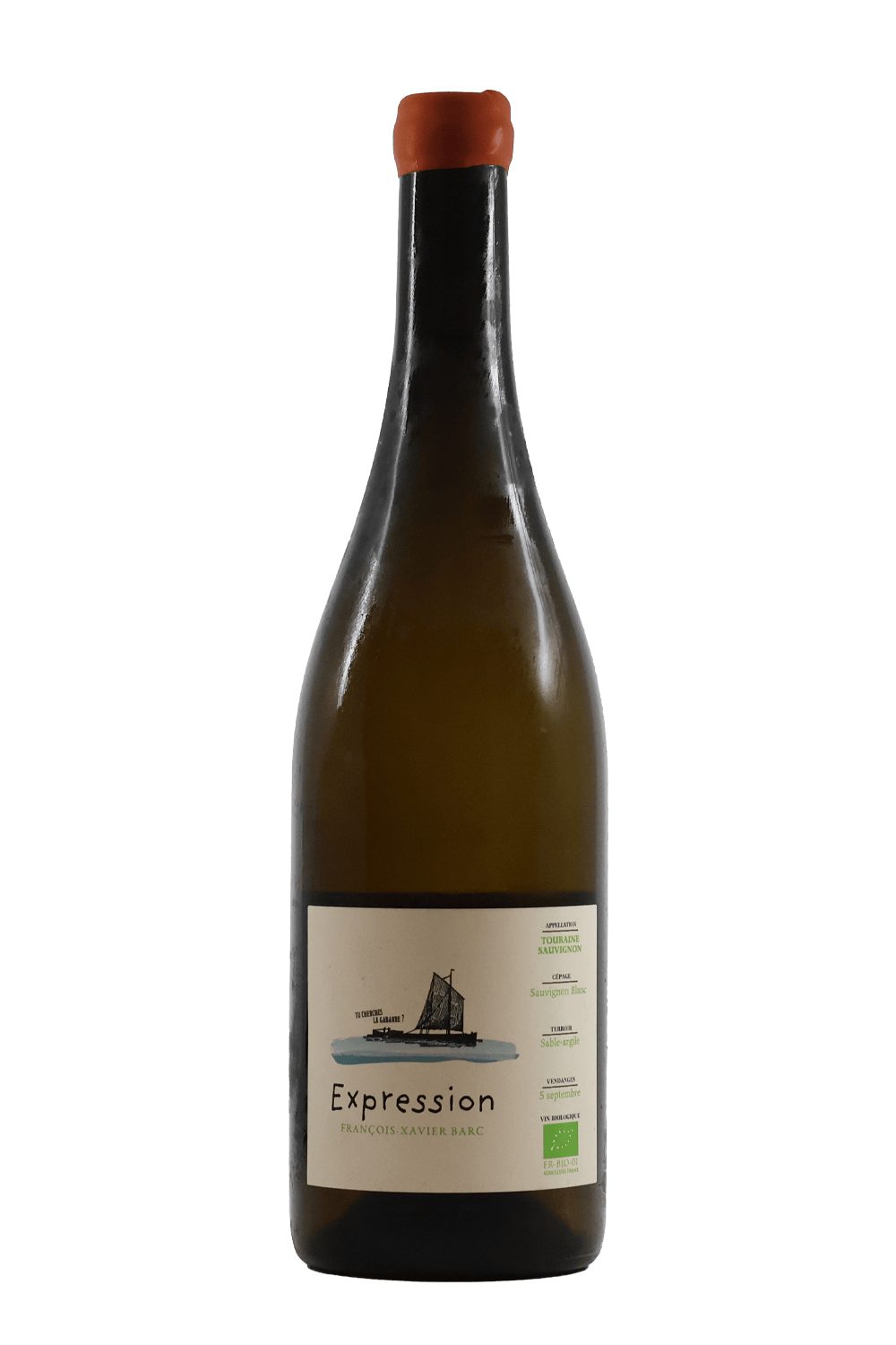 François-Xavier Barc 'Expression' Touraine Sauvignon Blanc White Wine by Smokey's Bottle Shop