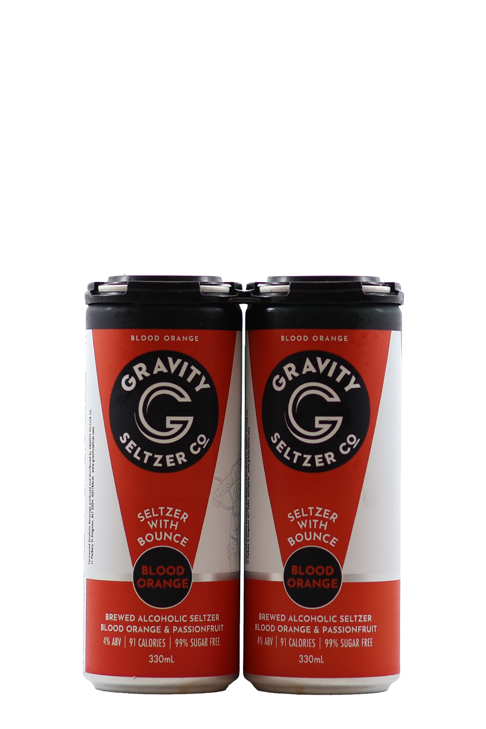 Gravity Seltzer Blood Orange 4pk