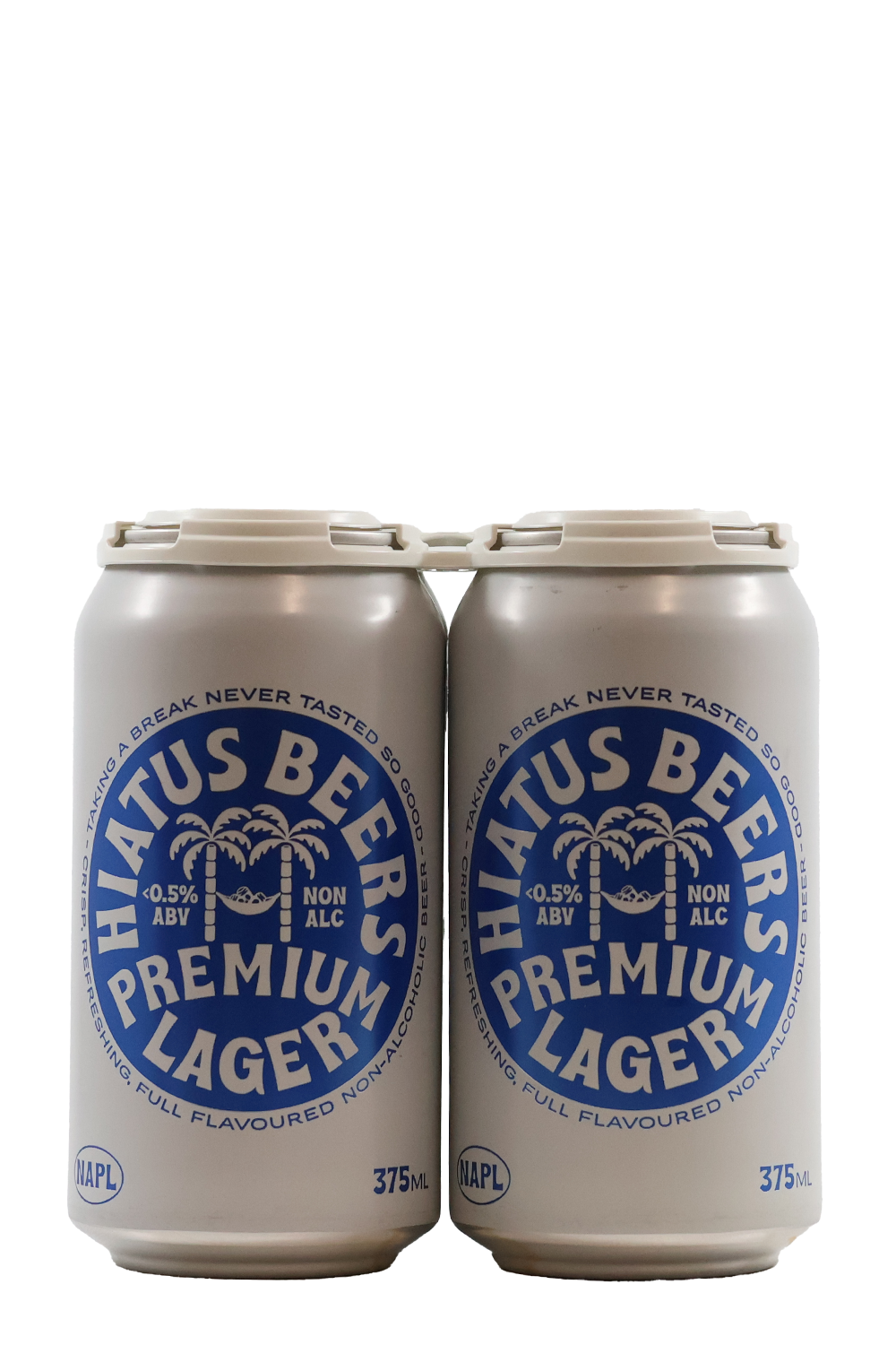 Hiatus Beers Non-Alcoholic Lager 4pk