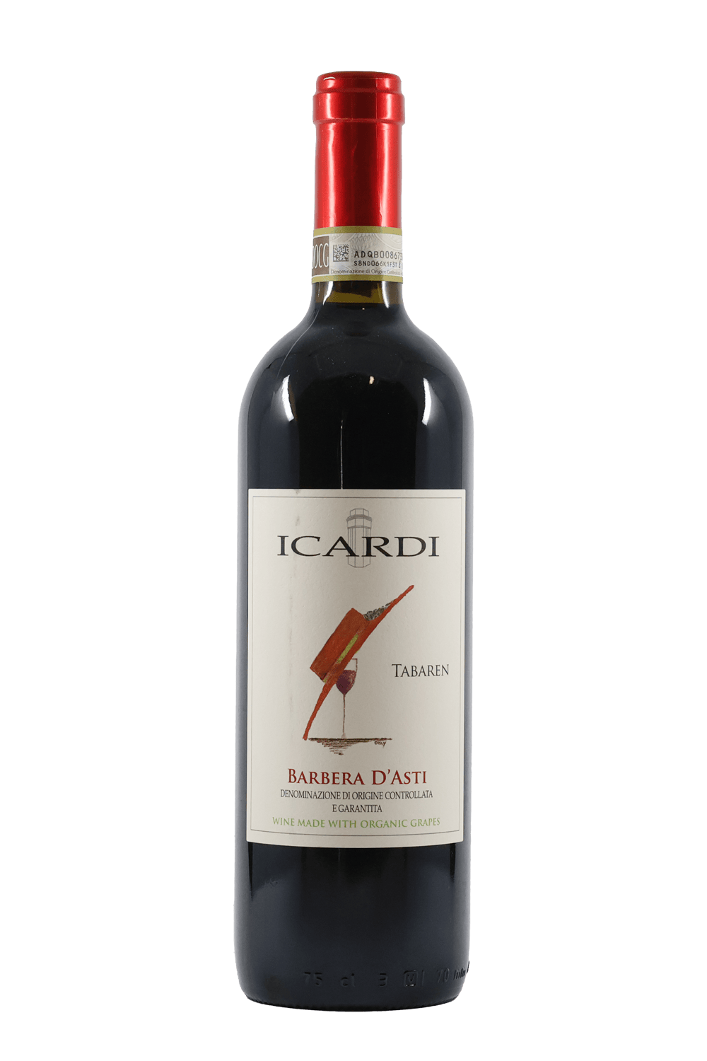 Icardi 'Tabaren' Barbera d'Asti 2024 Red Wine by Smokey's Bottle Shop