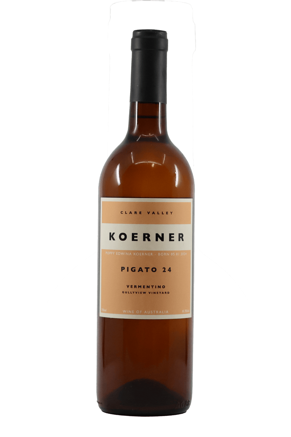 Koerner Wines 'Pigato' Vermentino 2024 Orange Wine by Smokey's Bottle Shop