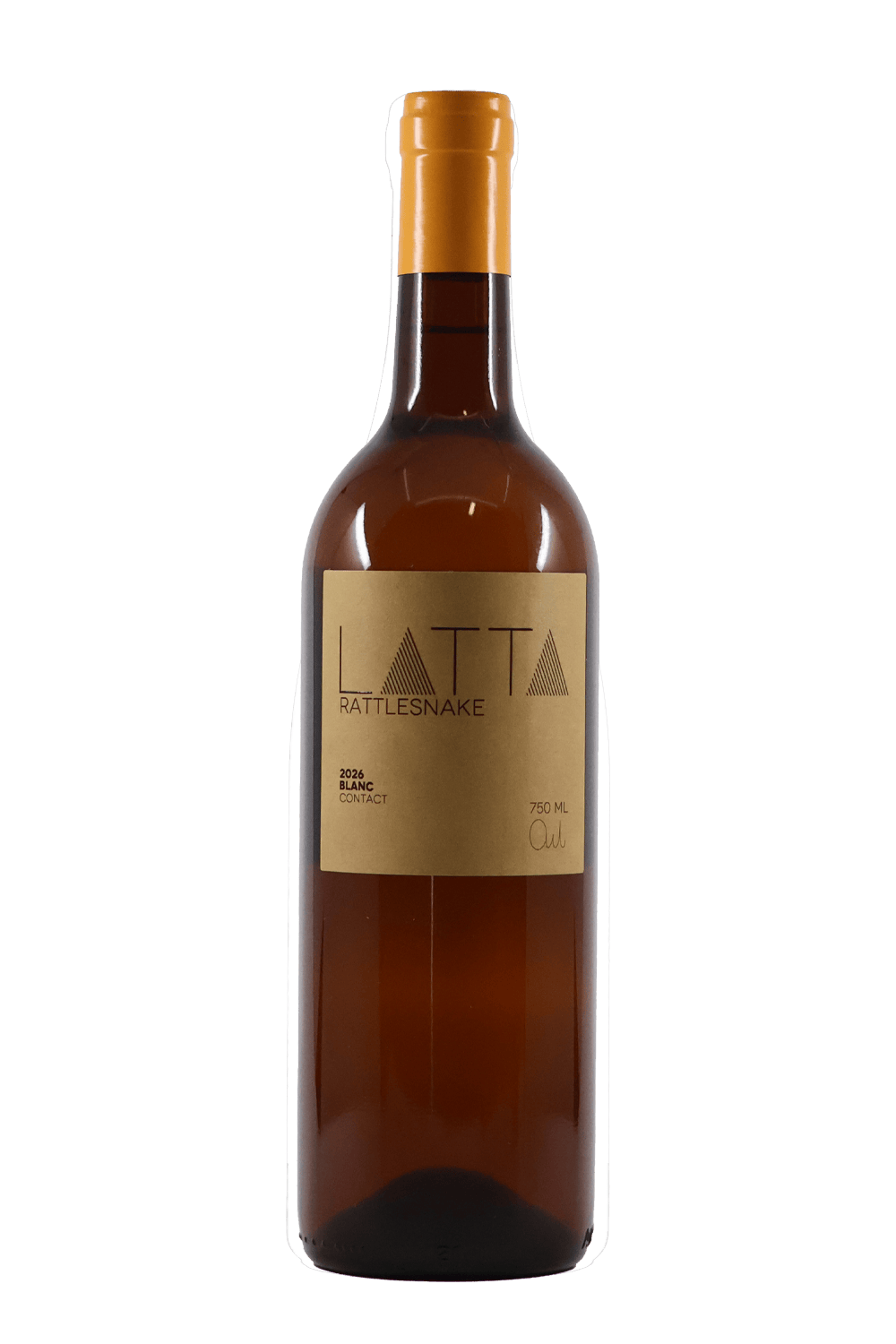 Latta 'Rattlesnake' Contact Blanc 2026 Orange Wine by Smokey's Bottle Shop