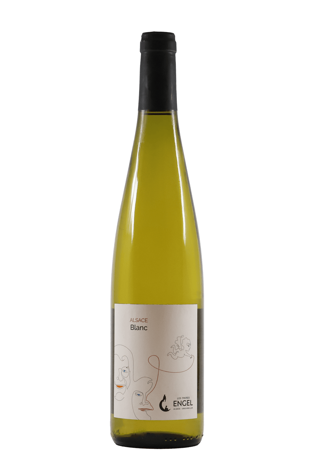 Les Freres Engel Riesling White Wine by Smokey's Bottle Shop
