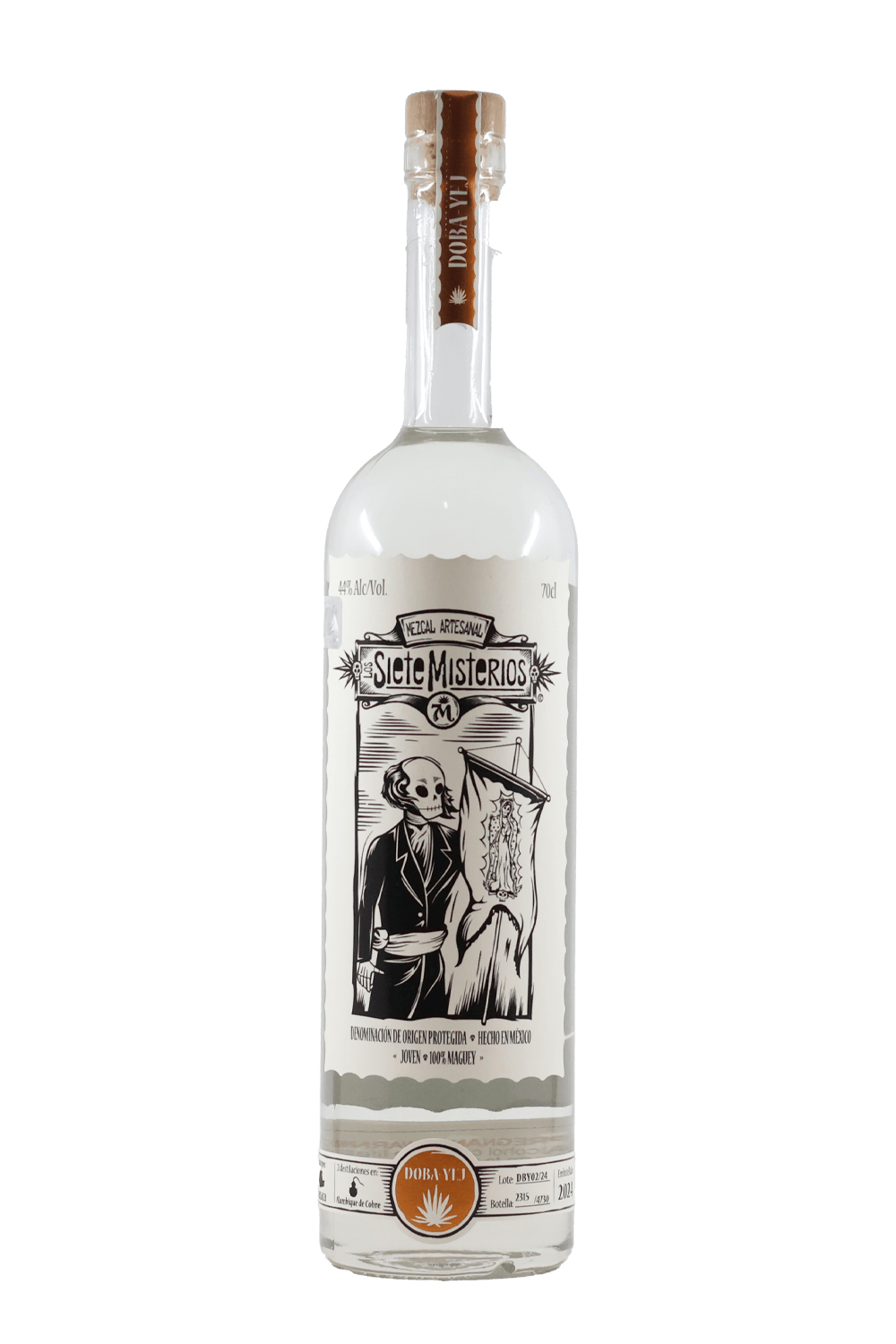 Los Siete Misterios Mezcal Doba-yej Spirits etc. by Smokey's Bottle Shop
