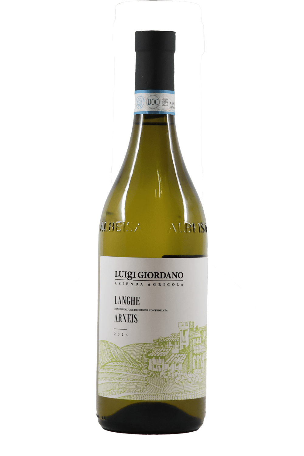 Luigi Giordano Arneis White Wine by Smokey's Bottle Shop