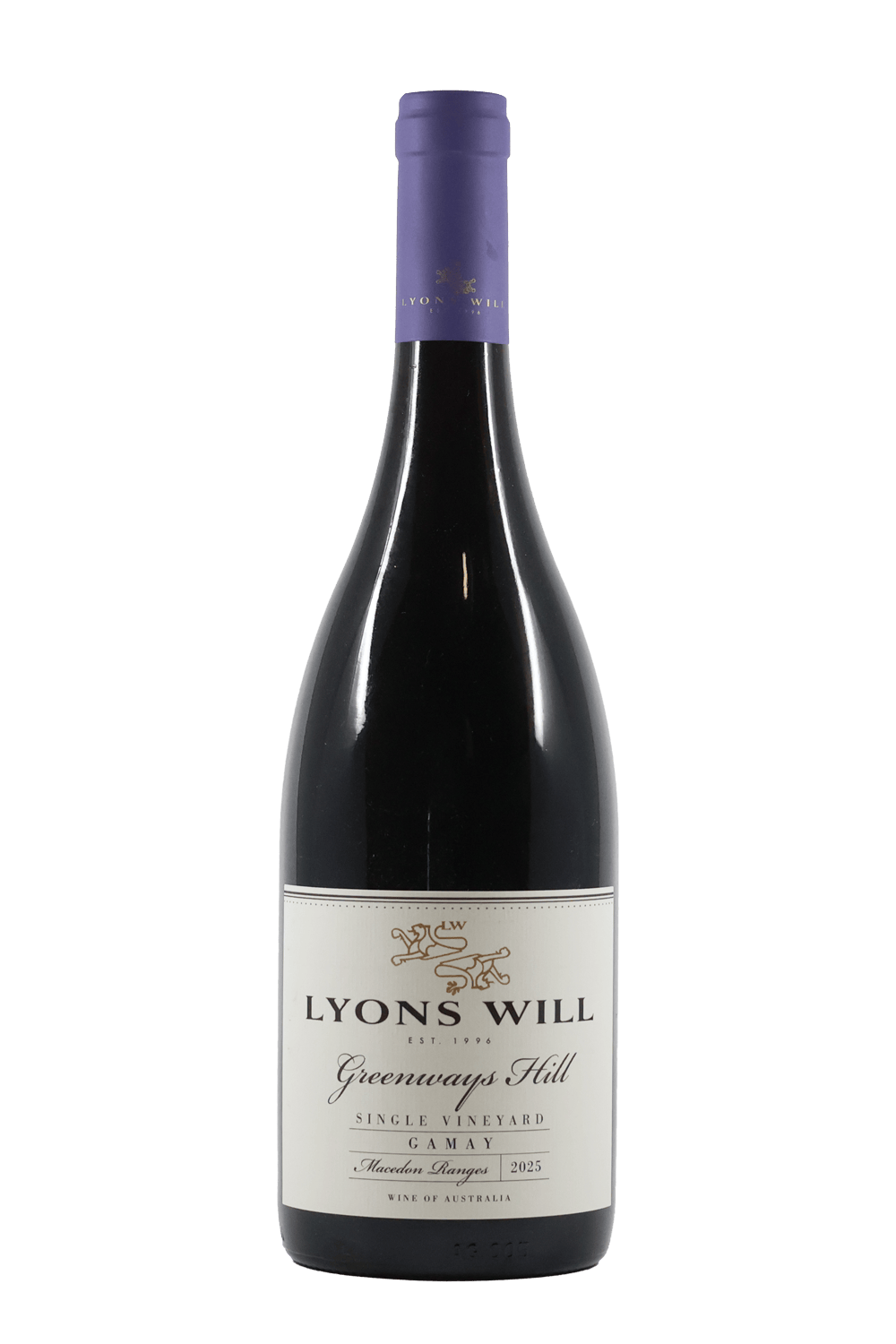 Lyons Will Estate 'Greenways Hill' Gamay 2025 Red Wine by Smokey's Bottle Shop