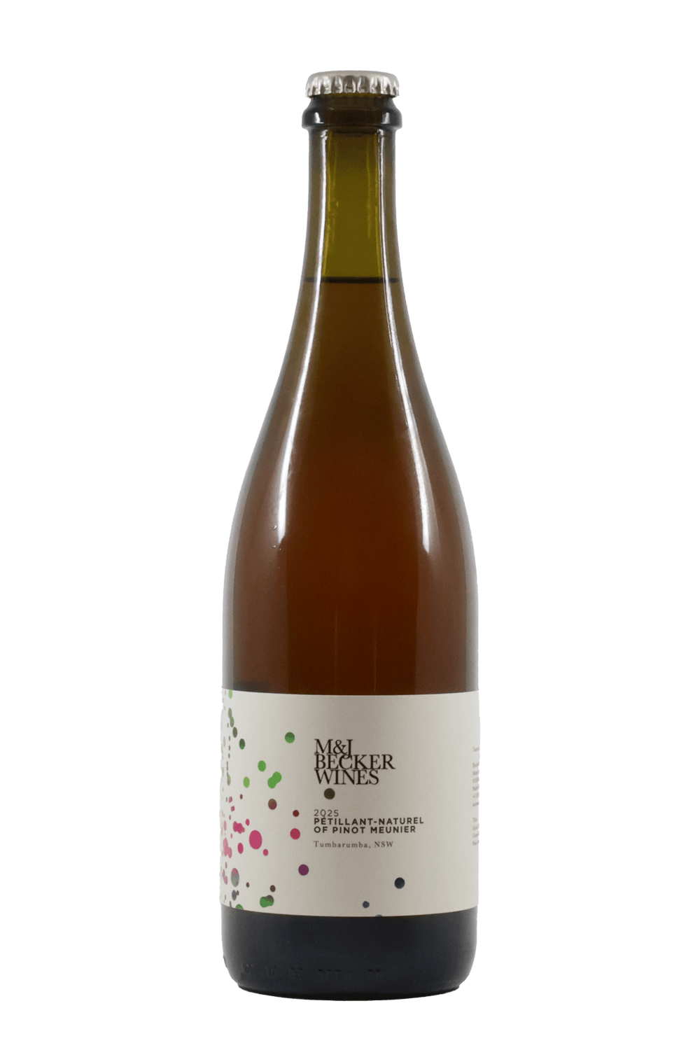 M&J Becker Wines Pétillant-Naturel of Pinot Meunier 2025 Sparkling Wine by Smokey's Bottle Shop
