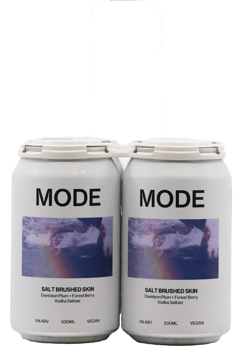 Mode Salt Brushed Skin Davidson Plum + Forest Berry 4pk Seltzers & Premixes by Smokey's Bottle Shop