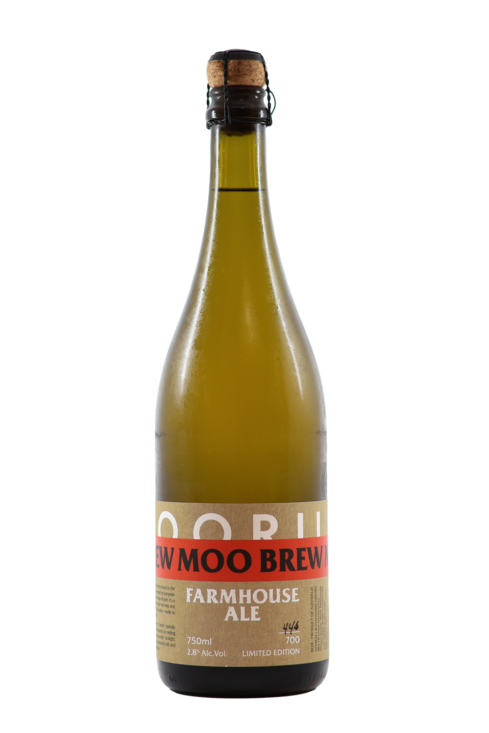 Moo Brew Farmhouse Ale 750ml