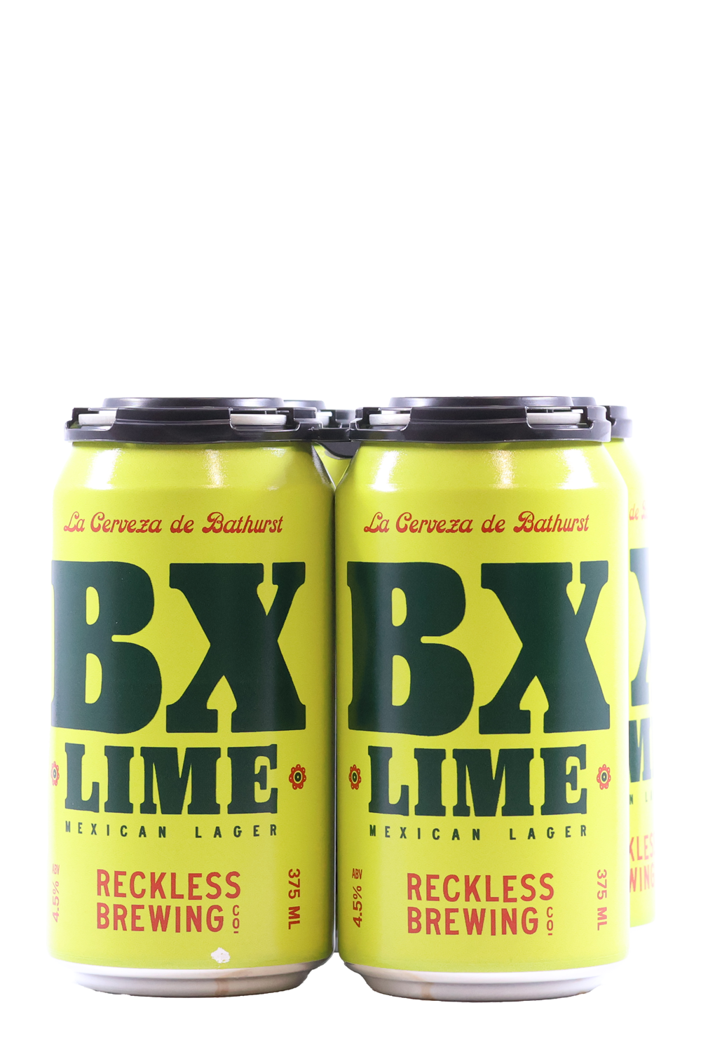 Reckless Brewing BX Lime Cerveza 4pk