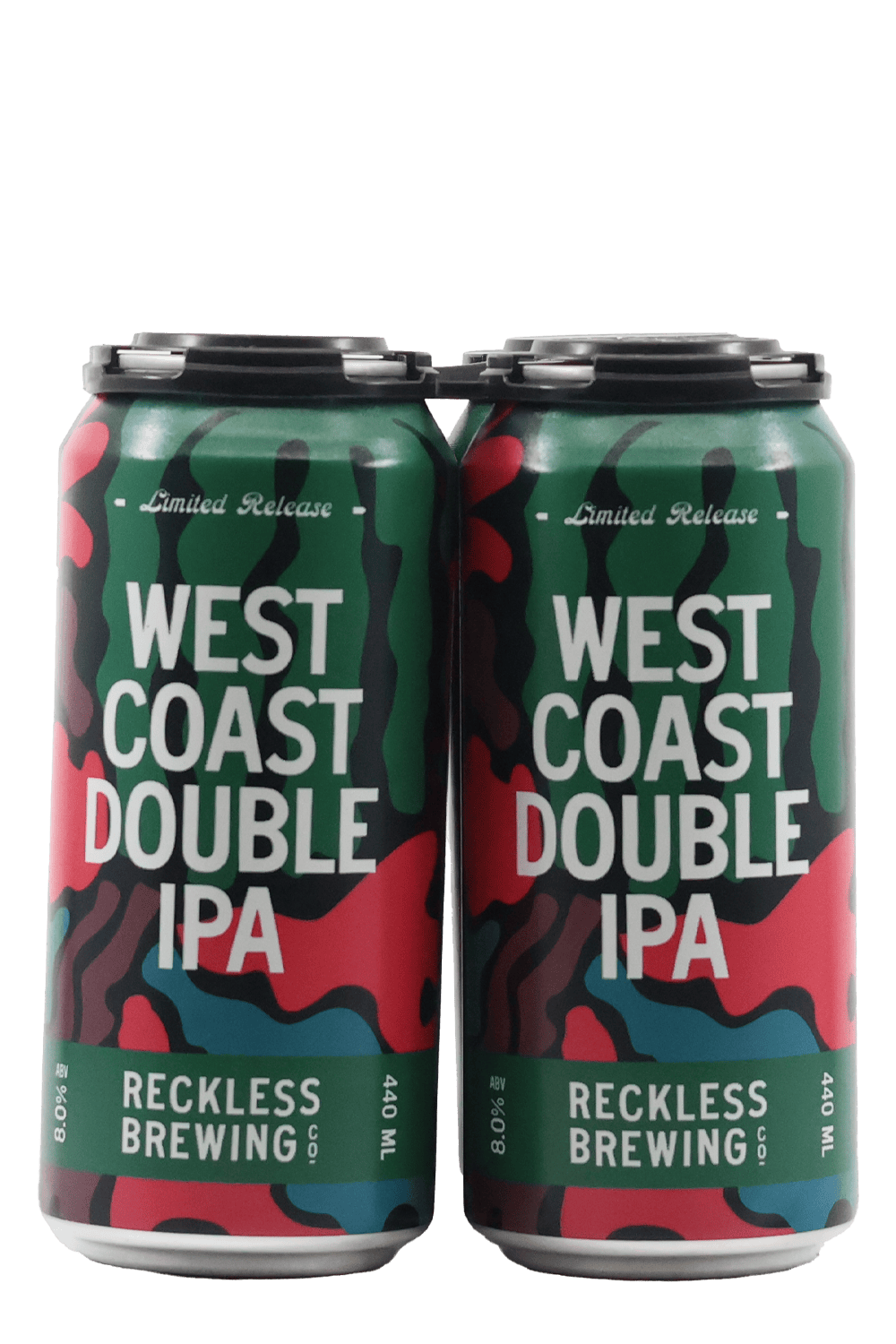 Reckless Brewing West Coast DBL IPA 4pk by Smokey's Bottle Shop