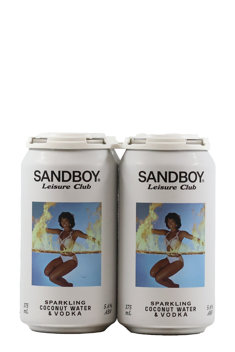 Sandboy Leisure Club Sparkling Coconut Water & Vodka 4pk