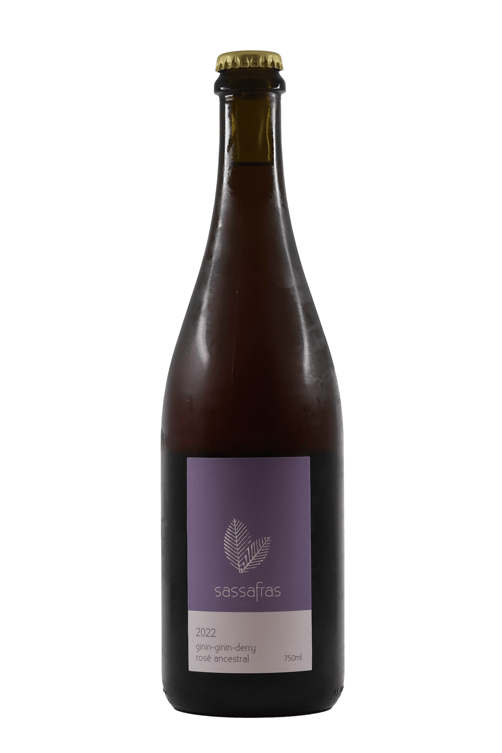 Sassafrass Ancestral Rosé Sparkling Wine by Smokey's Bottle Shop