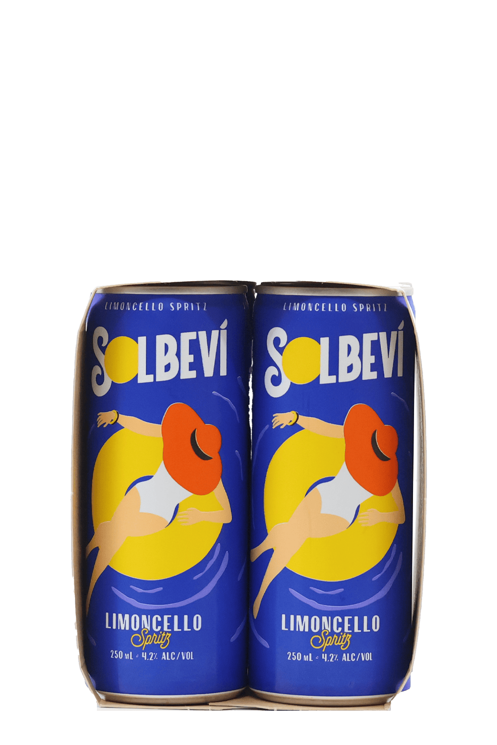 Solbevi Limoncello Spritz 4pk Seltzers & Premixes by Smokey's Bottle Shop