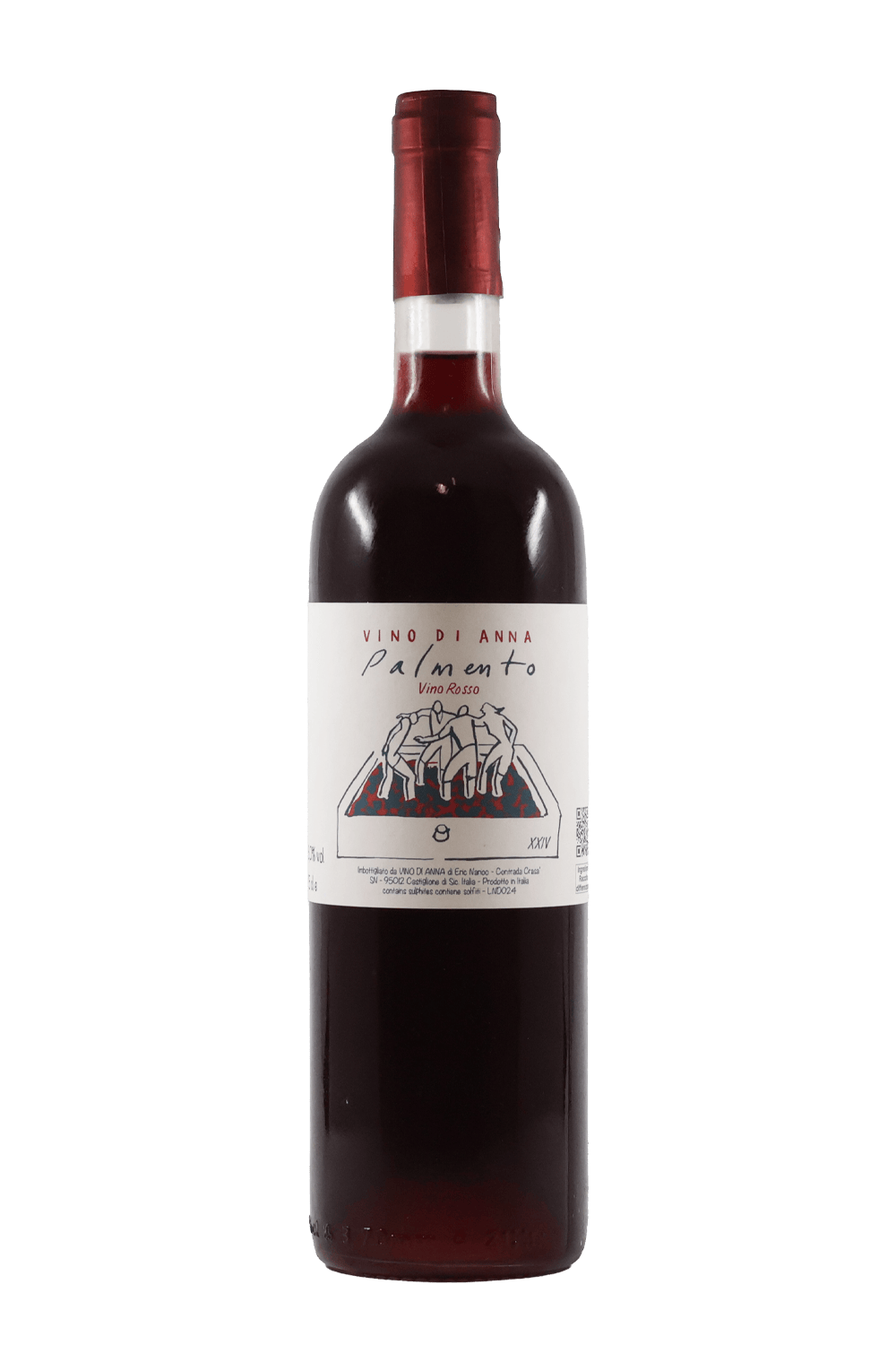 Vino di Anna 'Palmento' Rosso Red Wine by Smokey's Bottle Shop