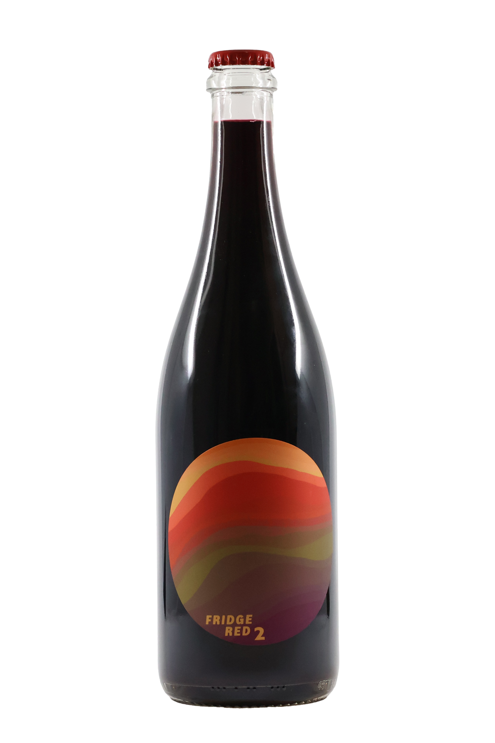 Wedded to the Weather 'Summer Storm Fridge Red 2'