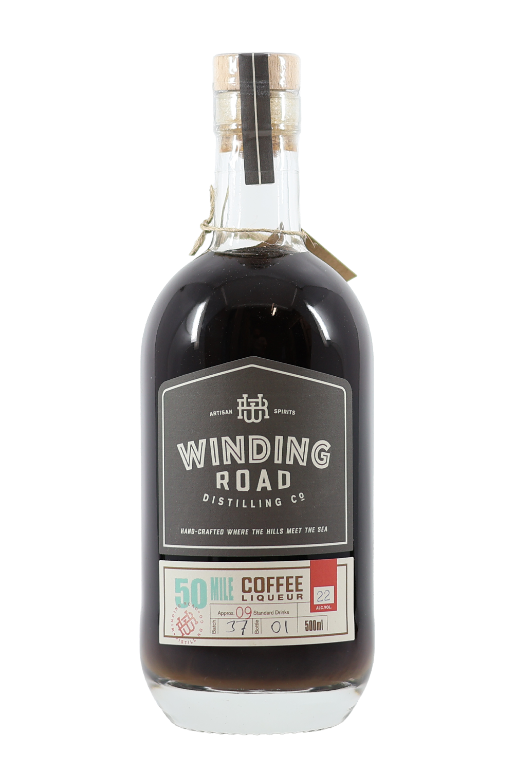 Winding Road Distilling Co 50 Mile Coffee Liqueur